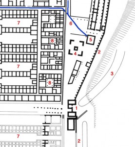 Plattegrond castra